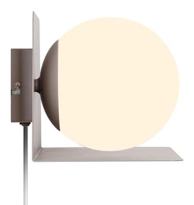 Nordlux Muurlamp met bolLilibeth bruin - 2312931018