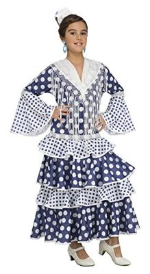 Kostuums voor Kinderen My Other Me Soleá Blauw Flamenco danser Maat 3-4 Jaar Kostuums voor Kinderen My Other Me Soleá Blauw Flamenco danser Maat 3-4 Jaar