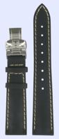 Horlogeband Tissot T600017225 Leder Zwart 17mm - thumbnail