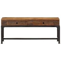 Tv-meubel 110x30x46 cm massief gerecycled hout - thumbnail