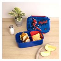 Spiderman Lunchbox Blauw/Rood - thumbnail