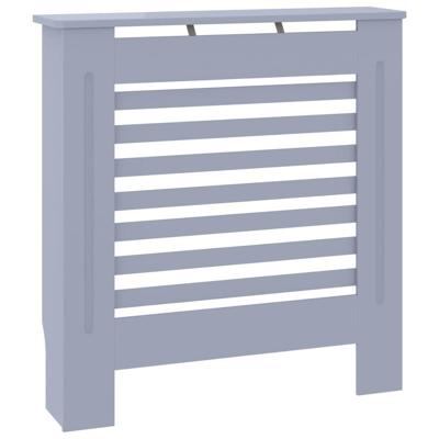 VidaXL Radiatorombouw 78 cm mdf grijs VidaXL Radiatorombouw 78 cm mdf grijs