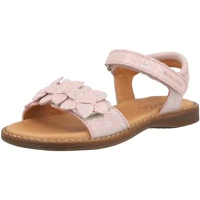 Leren sandalen voor meisjes LORE FLOWERS FRODDO rouge
