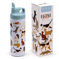 Feline Fine Katten Thermosfles Flip Top 500ml - thumbnail