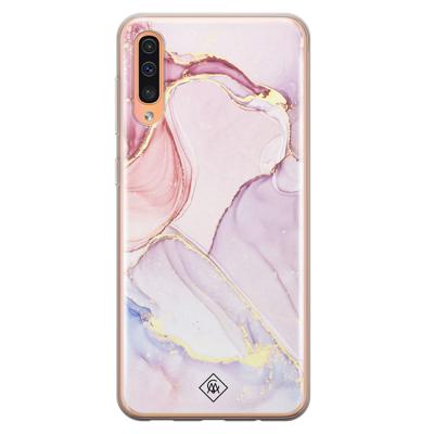Samsung Galaxy A50/A30s siliconen hoesje - Purple sky Samsung Galaxy A50/A30s siliconen hoesje - Purple sky