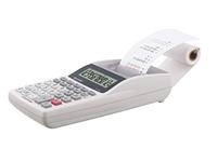 Citizen SH-EL1611V Calculator Sharp EL1611V Grijs Print - thumbnail