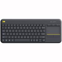 Wireless Touch Keyboard K400 Plus - Toetsenbord - draadloos - 2.4 GHz - Spaans - zwart - thumbnail