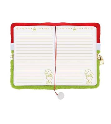 Totum fluffy notitieboek grinch