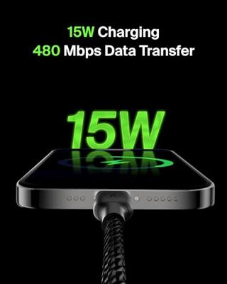 Belkin BOOSTCHARGE USB-C naar USB-A kabel Belkin BOOSTCHARGE USB-C naar USB-A kabel