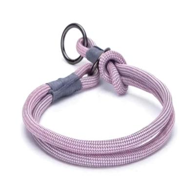 Nobleza Anti trek hondenhalsband - Roze - Bella - 45 cm