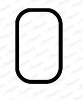 Pakking, inlaatspruitstuk omkasting JD5935 - thumbnail