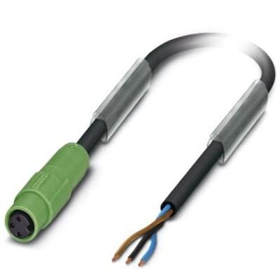 Phoenix Contact 1519862 Sensor/actuator connector, geassembleerd M8 Aantal polen (sensoren): 3 Bus, recht 2.50 m 1 stuk(s) Phoenix Contact 1519862 Sensor/actuator connector, geassembleerd M8 Aantal polen (sensoren): 3 Bus, recht 2.50 m 1 stuk(s)