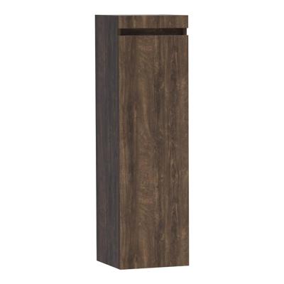 Brauer Joy - Hoge Kast - 120 cm - 1 Deur - Greeploos - Linksdraaiend - Grove