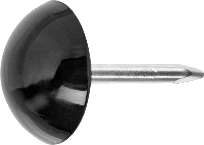 Connex Siernagel 9.0Mm Pvc-Kop 40St Zw - KY6310012 Connex Siernagel 9.0Mm Pvc-Kop 40St Zw - KY6310012