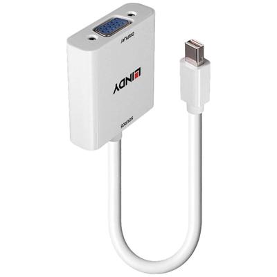 Lindy 38317 video kabel adapter 0,16 m Mini DisplayPort VGA (D-Sub) Wit Lindy 38317 video kabel adapter 0,16 m Mini DisplayPort VGA (D-Sub) Wit