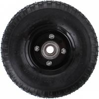 Sr bolderlar wiel 300x4 260x85 met stalen zwarte velg - thumbnail