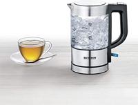 Severin WK3472 Glaswaterkoker 0.5L 1000W RVS/Zwart - thumbnail