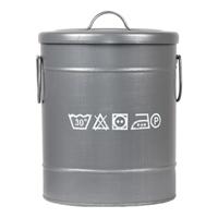 LABEL51 Wasmand - Antiek grijs - - S - thumbnail