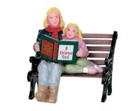 Lemax christmas story book kerstdorp figuur type 3 2015 - thumbnail