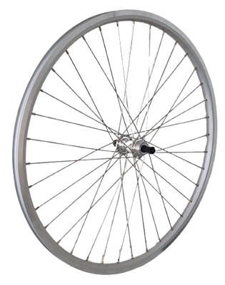 Ryde achterwiel Zac 19 28 inch freewheel uitval zilver