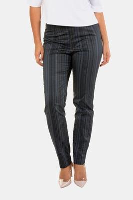 Ulla Popken Broek, smal en comfortabel model, elastische band - Grote Maten