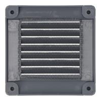 Ventilatierooster EDM 87701 Grijs 10 x 10 cm - thumbnail