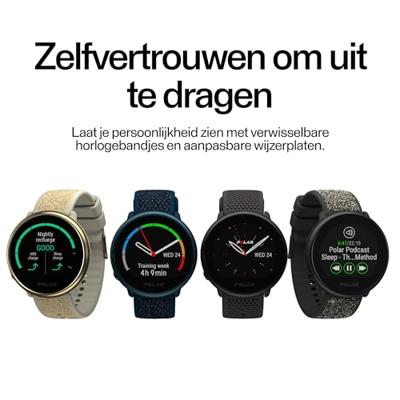 Horloge Unisex Polar 90085185 Beige 1,2"