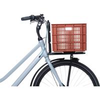 Gerecyclede fietskrat Basil Crate L 40.0 liter39 x 49 x 26 cm - terra red - thumbnail