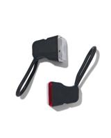 HEMA LED fietslampjes zwart - 2 stuks - thumbnail