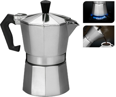 Percolator voor 3 kopjes Percolator voor 3 kopjes