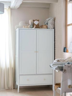 2-deurskast van de PARISIENNE-LIJN green licht uni