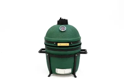 Compact kamado barbecue groen 16 inch