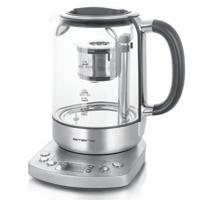 EMERIO WK-122248 Waterkoker Snoerloos, BPA-vrij, Met display Aantal/Volume: 1.7 l Zilver, Zwart - thumbnail