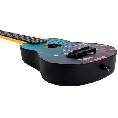 Flight Travel Series TUSL32 Sakura sopraan ukelele met concert scale hals inclusief gigbag