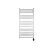 Electrische Wifi Radiator Sanicare HVP Carini Moda 120x60 cm Mat Wit Met Thermostaat Zwart Rechtsonder - thumbnail