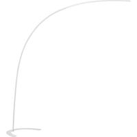 LED Vloerlamp 18W - Warm Wit 3000K - Dimbaar - Mat Wit Aluminium - thumbnail