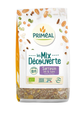 Primeal Granenmix van boekweit tarwe & lupine bio 400 Gram