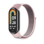 Sport loop nylon bandje - Roze - Xiaomi Smart Band 8 / 9 / 10 - thumbnail