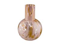 LIVARNO home Glazen vaas (Bolvaas/geel) - thumbnail