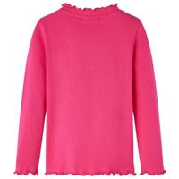 Kindershirt met lange mouwen ballerinaprint 104 lichtroze - thumbnail