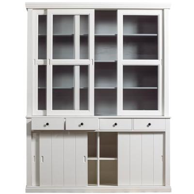 WOOOD Vitrinekast 'Lagos', kleur wit