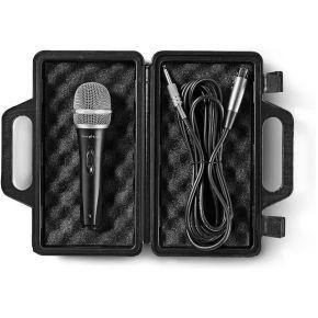 Bedrade Microfoon | Gevoeligheid -72 dB +/-3 dB | 50 Hz - 14 kHz | 5,0 m | Reisetui
