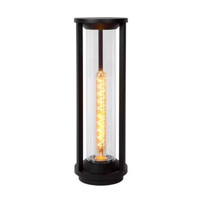 Lucide CADIX - Sokkellamp - Ø 16 cm - 1xE27 - IP65 - Zwart