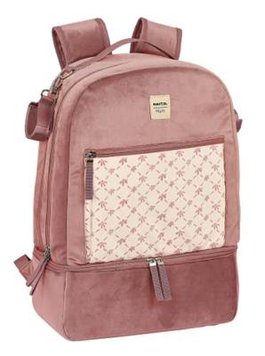 Rugzak Baby-accessoires Safta Marsala Roze (30 x 43 x 15 cm)