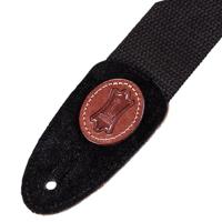 Levys Leathers MSSC8-BLK katoenen gitaarband, zwart - thumbnail