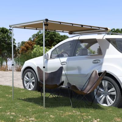 VidaXL Luifel voor camper en caravan 1,2x2x2,15 m beige