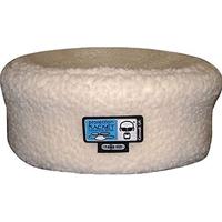 Protection Racket 9025-00 Fleece Seat Cover hoes voor drumkruk 15 inch propile - wit - thumbnail