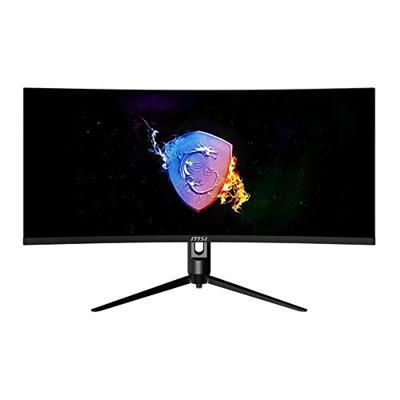 MSI 34 inch 3440 x 1440 (UWQHD), PC-scherm Freesync, 100 Hz, 1 ms, 250 cd/m2, Mystic Light