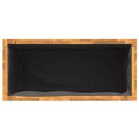 VidaXL Plantenbak 59x27,5x70 cm massief acaciahout - thumbnail