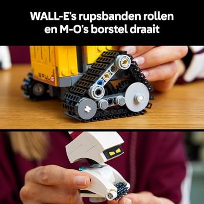 LEGO | Disney en Pixar 43279 WALL-E en EVE - DIY bouwset voor volwassenen - Cadeau LEGO | Disney en Pixar 43279 WALL-E en EVE - DIY bouwset voor volwassenen - Cadeau